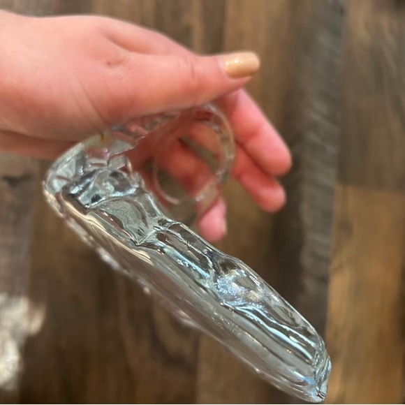 Crystal tea light holder nativity scene. Christmas decor. Catholic/ Christian - Picture 3 of 4